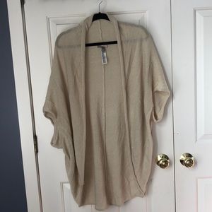 Cozy oversized cardigan